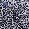 95% Polyester 5% Spandex Leopard Printed 4 Way Stretch Fabric