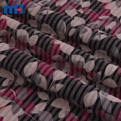 Printed Single Jersey Knit Fabric